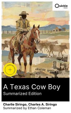 a texas cow boy (summarized edition) (ebook)-charlie siringo-charles a. siringo-8596547880882