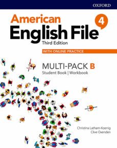 american english file: level 4: student book/workbook multi-pack b with online practice-9780194906982