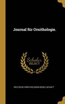 journal fur ornithologie-9780341164982