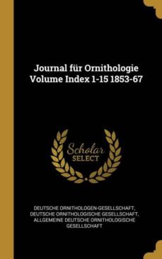 journal fur ornithologie volume index 115 185367-9780353808782