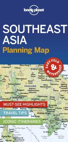 lonely planet southeast asia planning map 1 2019-9781788686082