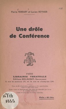 une drôle de conférence (ebook)-pierre ferrary-lucien reynier-9782307553182