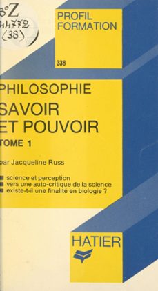 savoir et pouvoir (1) (ebook)-jacqueline russ-9782706288982