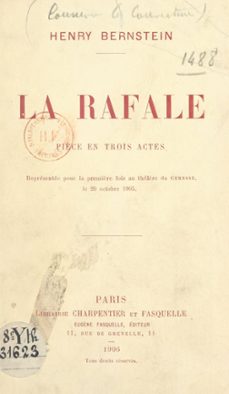 la rafale (ebook)-henry bernstein-9782706294082