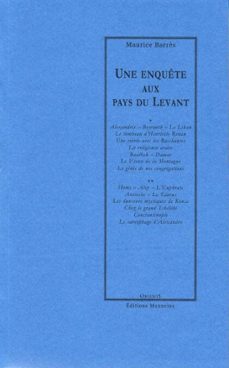 -maurice barres-9782845782082