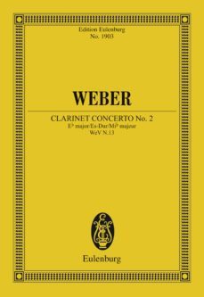 clarinet concerto no. 2 eb major (ebook)-carl maria von weber-9783795721282