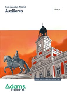 temario 3. auxiliares administrativos de la comunidad de madrid-9788410778382
