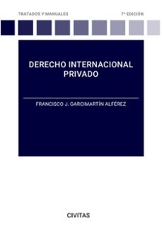 civitas: derecho internacional privado-francisco j. garcimartin alferez-9788411637282