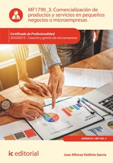 comercializacion de productos y servicios en pequeños negocios o microempresas. adgd0210 (ebook)-juan alfonso valdivia garcía-9788411840682