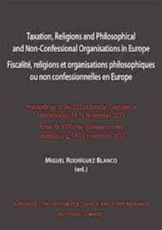 taxation, religions and philosophical and non-confessional organisations in europe-9788413695082