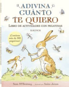 adivina cuanto te quiero libro de actividades con pegatinas-9788416126682
