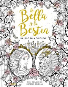 la bella y la bestia: un libro para colorear-9788416138982