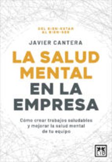 la salud mental en la empresa (ebook)-javier cantera-9788417880682