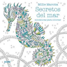 secretos del mar. miniaturas para colorear-9788419785282