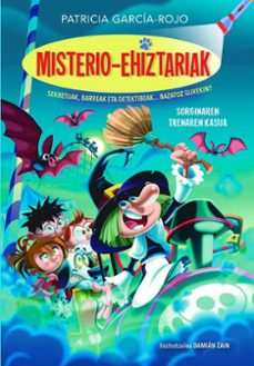 sorginaren trenaren kasua - misterio-ehiztariak-patricia garcia rojo-9788427151482