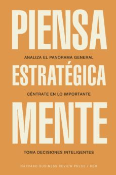 piensa estrategicamente (ebook)-9788429197082