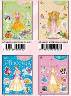 mi libro brillante: hadas, princesas-9788430558582