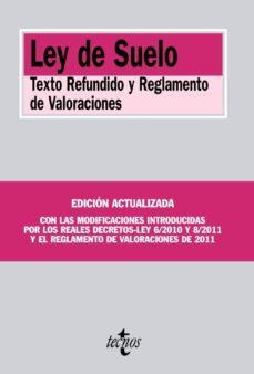 ley del suelo: texto refundido y reglamento de valoraciones-9788430954582