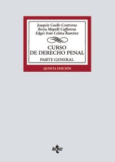 curso de derecho penal (5ª ed.)-joaquin cuello contreras-borja mapelli caffarena-9788430992782