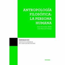 antropologia filosofica: la persona humana-9788431334482