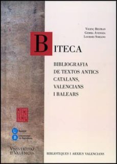biteca. bibliografia de textos antics, catalans, valencians i ba lears-9788437090382