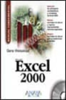 excel 2000 (manuales fundamentales) (incluye cd-rom)-9788441508682