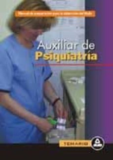 auxiliar de psiquiatria: temario general-maria jose garcia bermejo-9788466507882