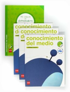 conocimiento del medio 2º primaria trimestres conecta con pupi ed 2011 extremadura-9788467545982