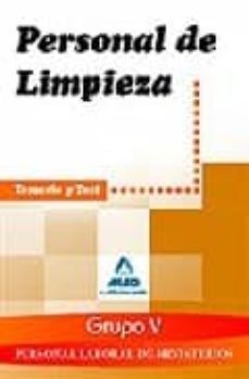 personal laboral ministerios (grupo v). personal de limpieza. tem ario y test-9788467609882
