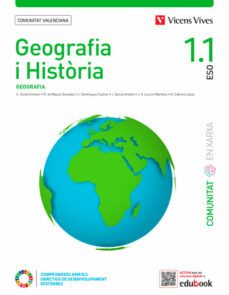geografia i historia 1º eso (1.1-1.2) (separata geografia integrada en el vol 1.1)  en xarxa valencia-9788468284682