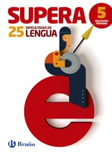 supera las 25 dificultades de lengua 5º educación primaria mec-9788469608982
