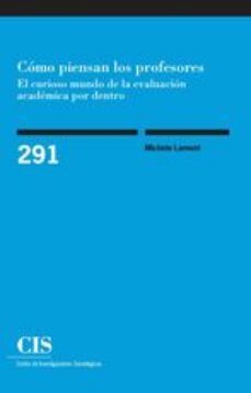 como piensan los profesores-michele lamont-9788474766882