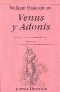 venus y adonis (ed. bilingue ingles-español)-william shakespeare-9788475177182