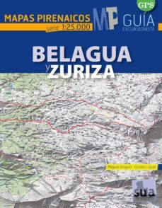 belagua y zuriza (mapas pirenaicos escala 1:25000)-9788482165882