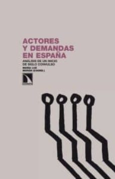 actores y demandas en españa-maria luz moran-9788483197882