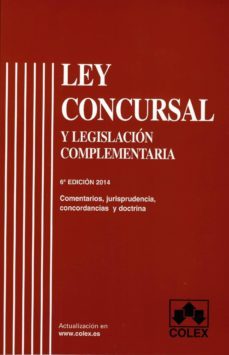 ley concursal 6ª edicion 2014-9788483423882