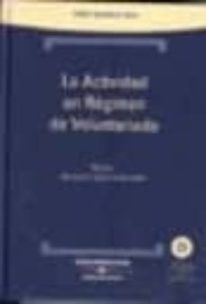 actividad regimen voluntariado-pablo benlloch sanz-9788483553282