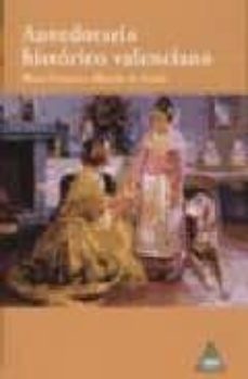 anecdotario historico valenciano-m francisca olmedo de cerda-9788487398582