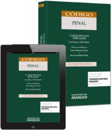 codigo penal y leyes penales especiales (20ª ed.) 2014-9788490595282