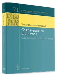 carne escrita en la roca-victor herrero de miguel-9788490734582
