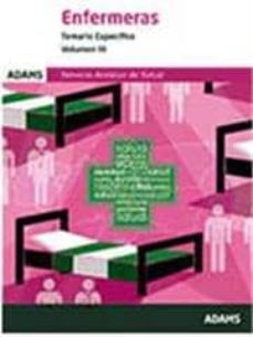enfermeras servicio andaluz de salud temario especifico volumen iii-9788490841082