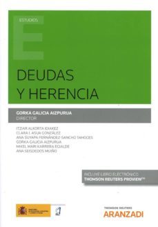 deudas y herencia (papel + e-book)-9788491779582