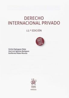 derecho internacional privado (12ª ed.) (2018)-carlos esplugues mota-9788491906582