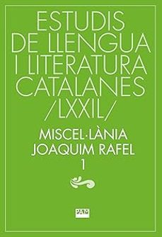 miscel·lania joaquim rafel, 1-9788491913382