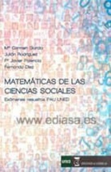 matematicas de las ciencias sociales-9788492477982