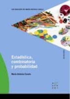 estadística, combinatoria y probabilidad-9788492748082