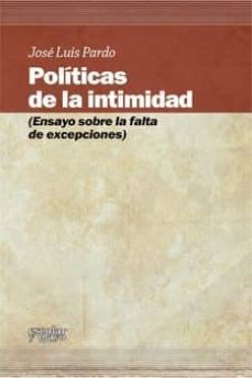 politicas de la intimidad-9788493949082