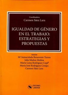 igualdad de genero en el trabajo: estrategias y propuestas-9788494503382