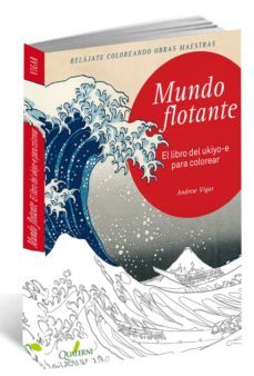 mundo flotante: el libro del ukiyo-e para colorear-andrew vigar-9788494616082