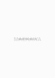 ornamento journal @3: maekawa-9788494917882